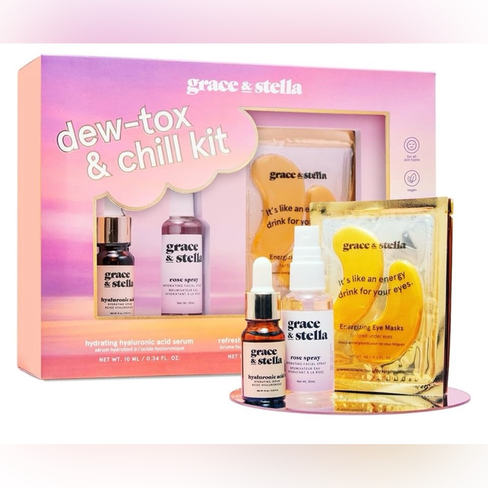 Grace & Stella Dew-tox and Chill Gift Set- Brand New Dec 2024